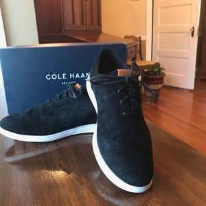 Cole Haan Grande OS Black suede, 7B